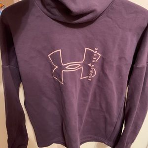 Under armour turtle neck hoodie